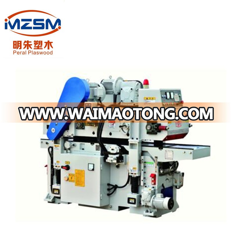 Double-side thicknesser planer wood machine